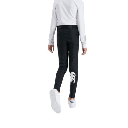 Black - Pack Shot - Canterbury Childrens-Kids Thermoreg Leggings