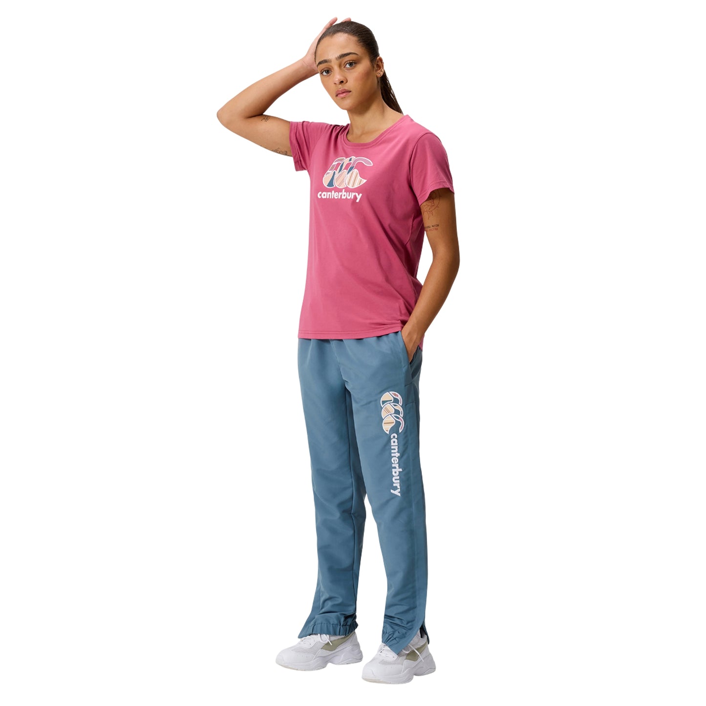 Blue Mirage - Pack Shot - Canterbury Womens-Ladies Uglies Jogging Bottoms