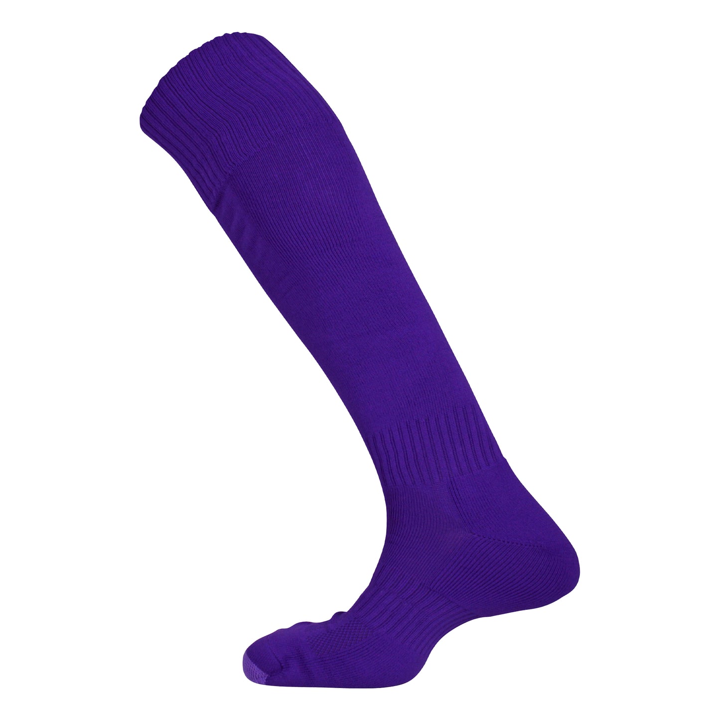 Purple - Front - Mitre Childrens-Kids Mercury Plain Football Socks