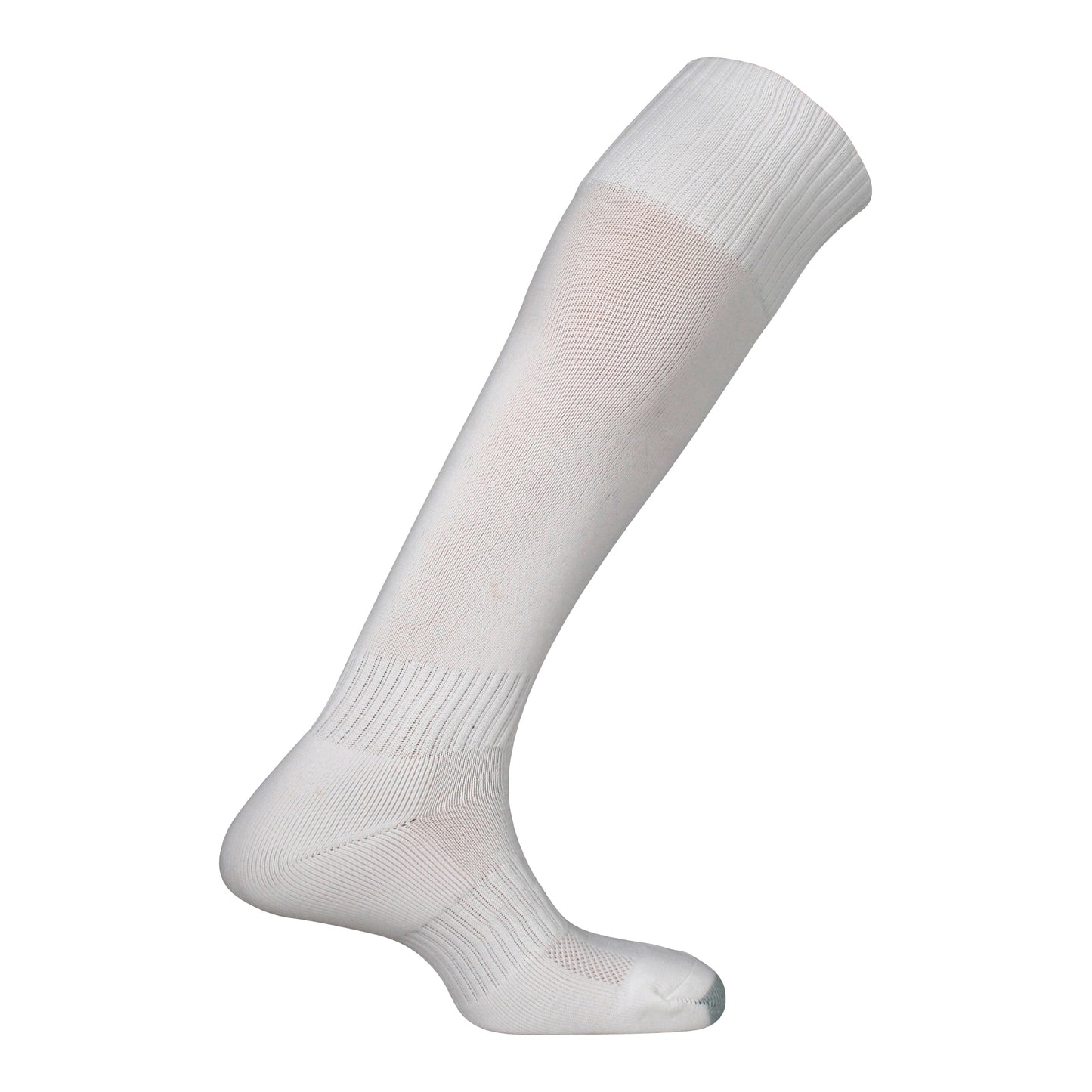 White - Back - Mitre Childrens-Kids Mercury Plain Football Socks