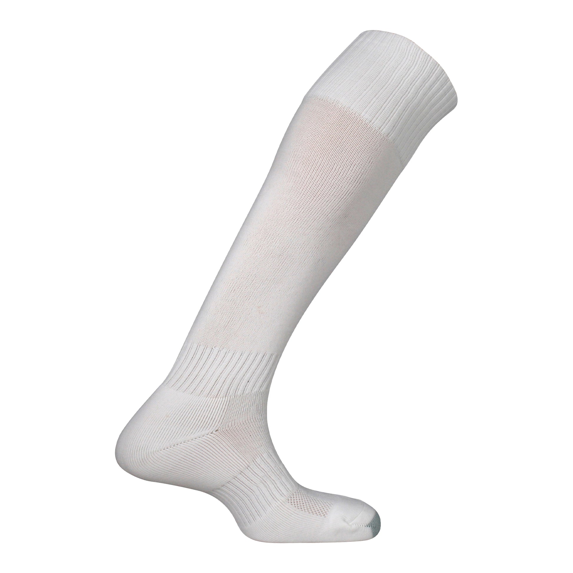 White - Back - Mitre Childrens-Kids Mercury Plain Football Socks