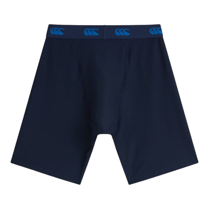 Navy - Back - Canterbury Mens Thermoreg Shorts