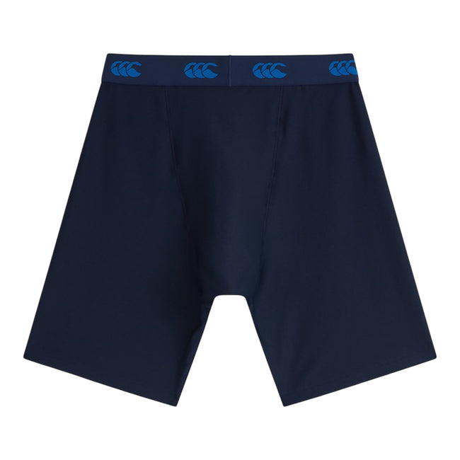 Navy - Back - Canterbury Mens Thermoreg Shorts