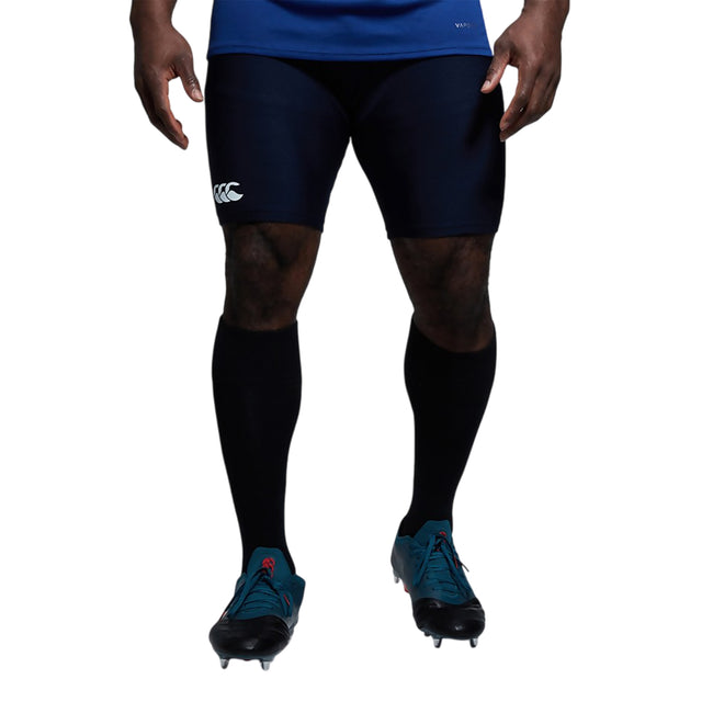 Navy - Side - Canterbury Mens Thermoreg Shorts