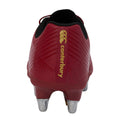Red Dahlia - Back - Canterbury Unisex Adult Stampede Team Soft Ground Rugby Boots
