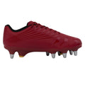 Red Dahlia - Side - Canterbury Unisex Adult Stampede Team Soft Ground Rugby Boots
