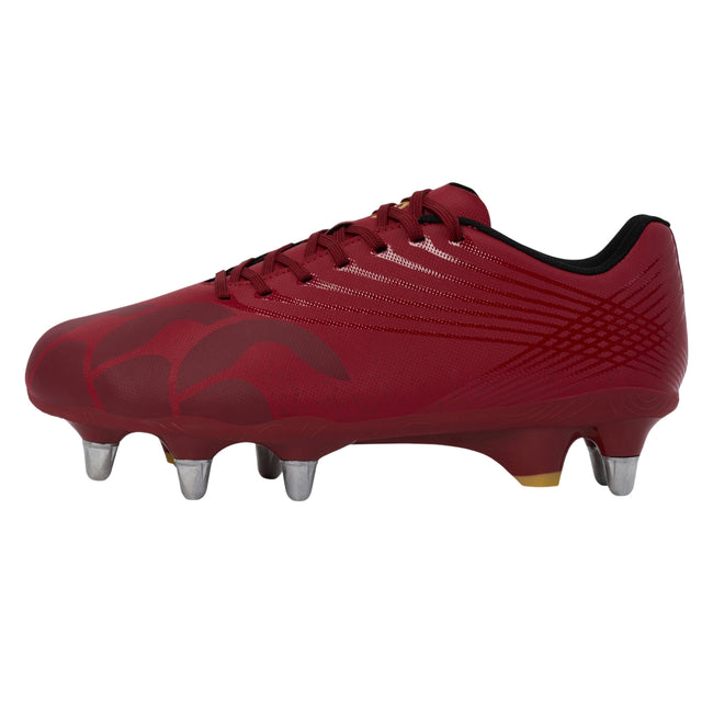 Red Dahlia - Lifestyle - Canterbury Unisex Adult Stampede Team Soft Ground Rugby Boots
