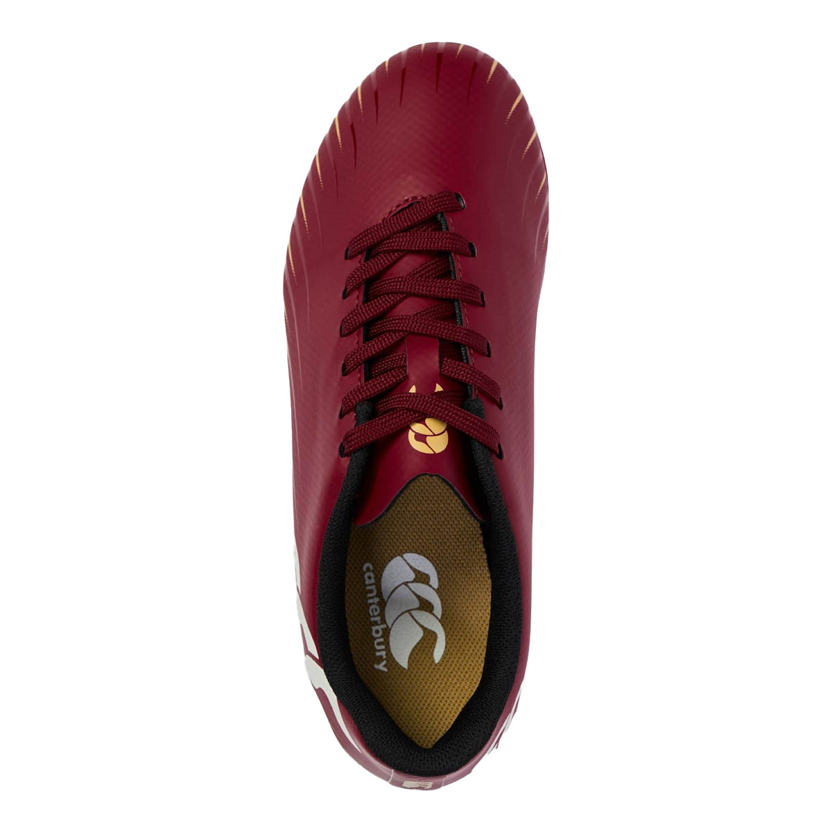 Red Dahlia - Lifestyle - Canterbury Childrens-Kids Speed Falcon Soft Ground Rugby Boots