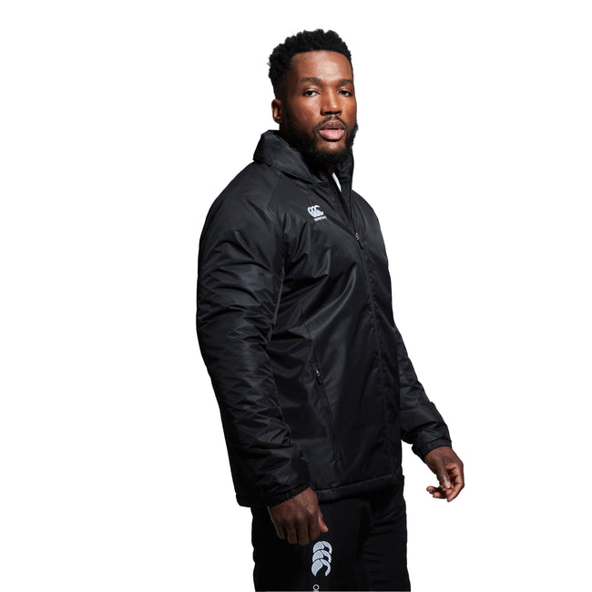 Black - Side - Canterbury Mens Club Vaposhield Stadium Jacket