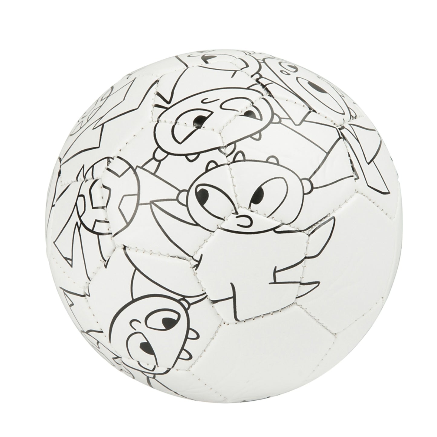 White-Black - Back - Mitre Scriball Fophi Mini Football