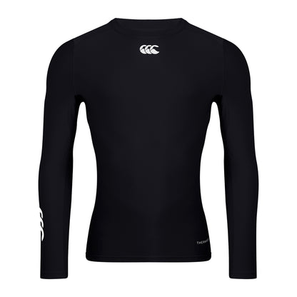 Black - Front - Canterbury Mens Thermoreg Long-Sleeved Base Layer Top