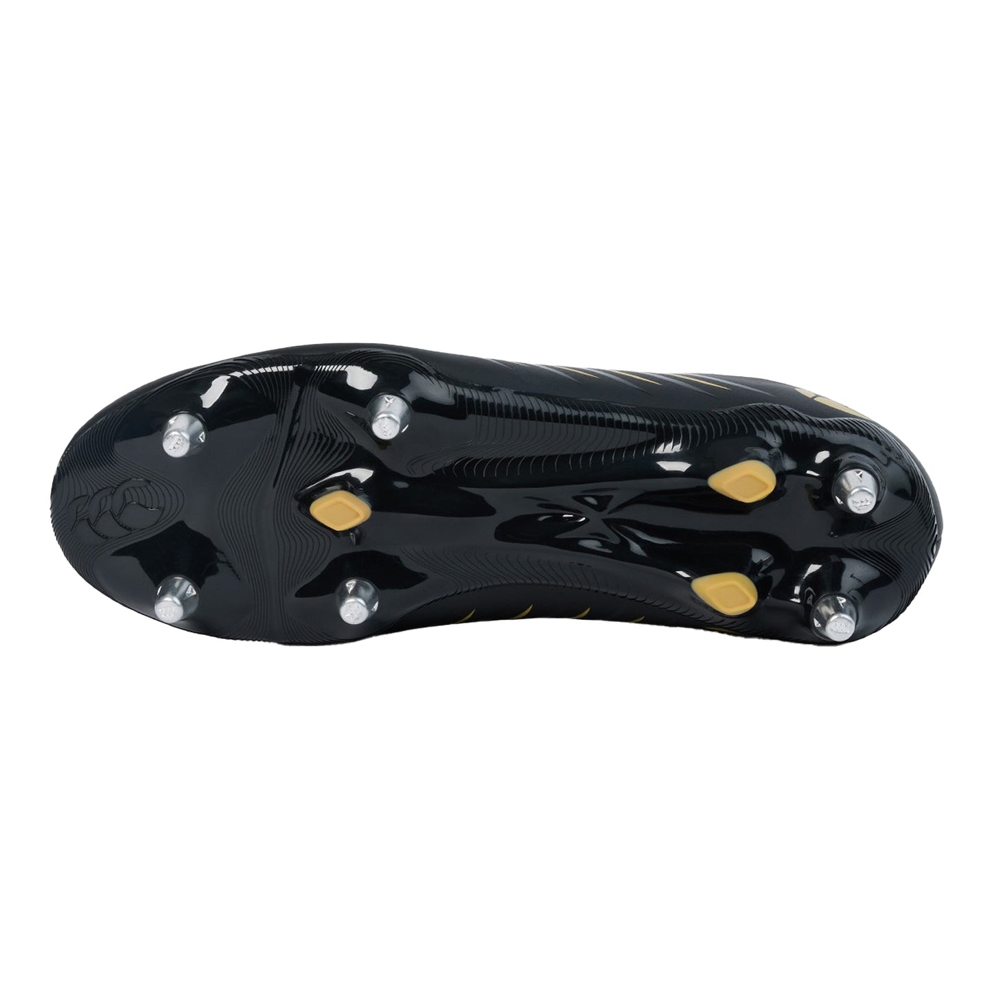 Black - Close up - Canterbury Unisex Adult Phoenix 2.0 Team Leather Soft Ground Rugby Boots
