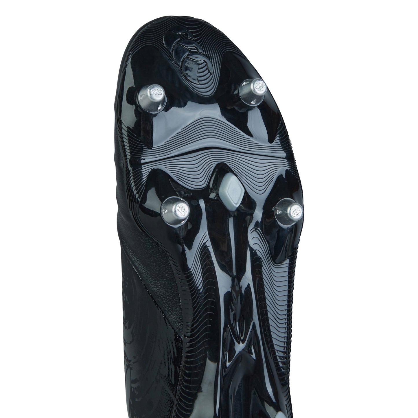 Black-Silver Metallic - Lifestyle - Canterbury Unisex Adult Phoenix Genesis Pro Leather Firm Ground Boots