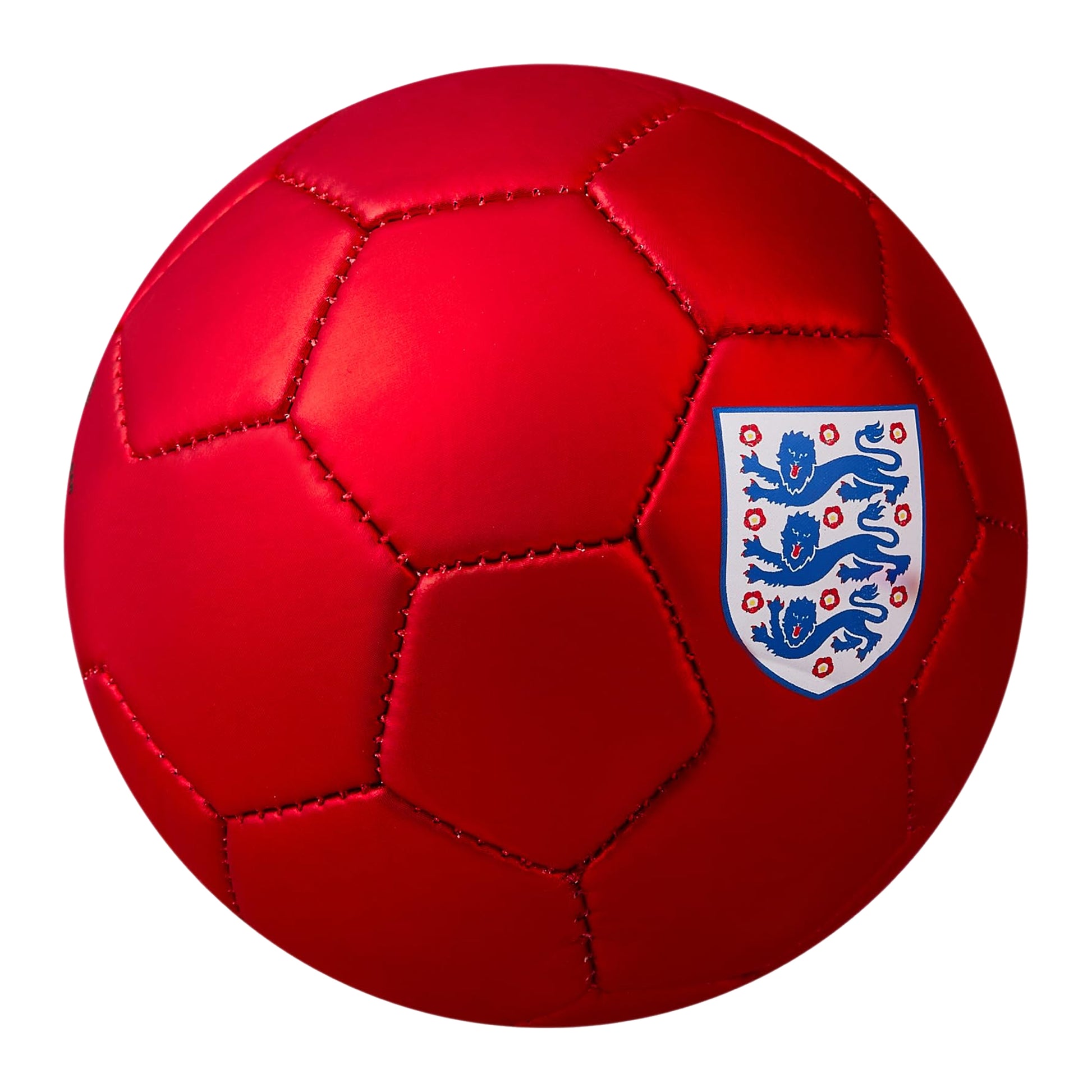 Red-White - Back - Mitre England Mini Football