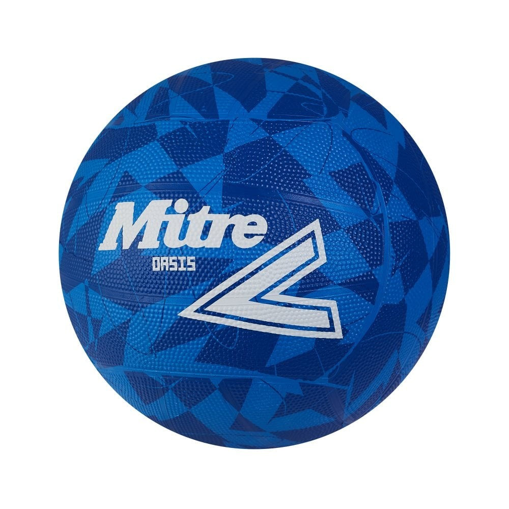Blue-White - Back - Mitre Oasis Netball