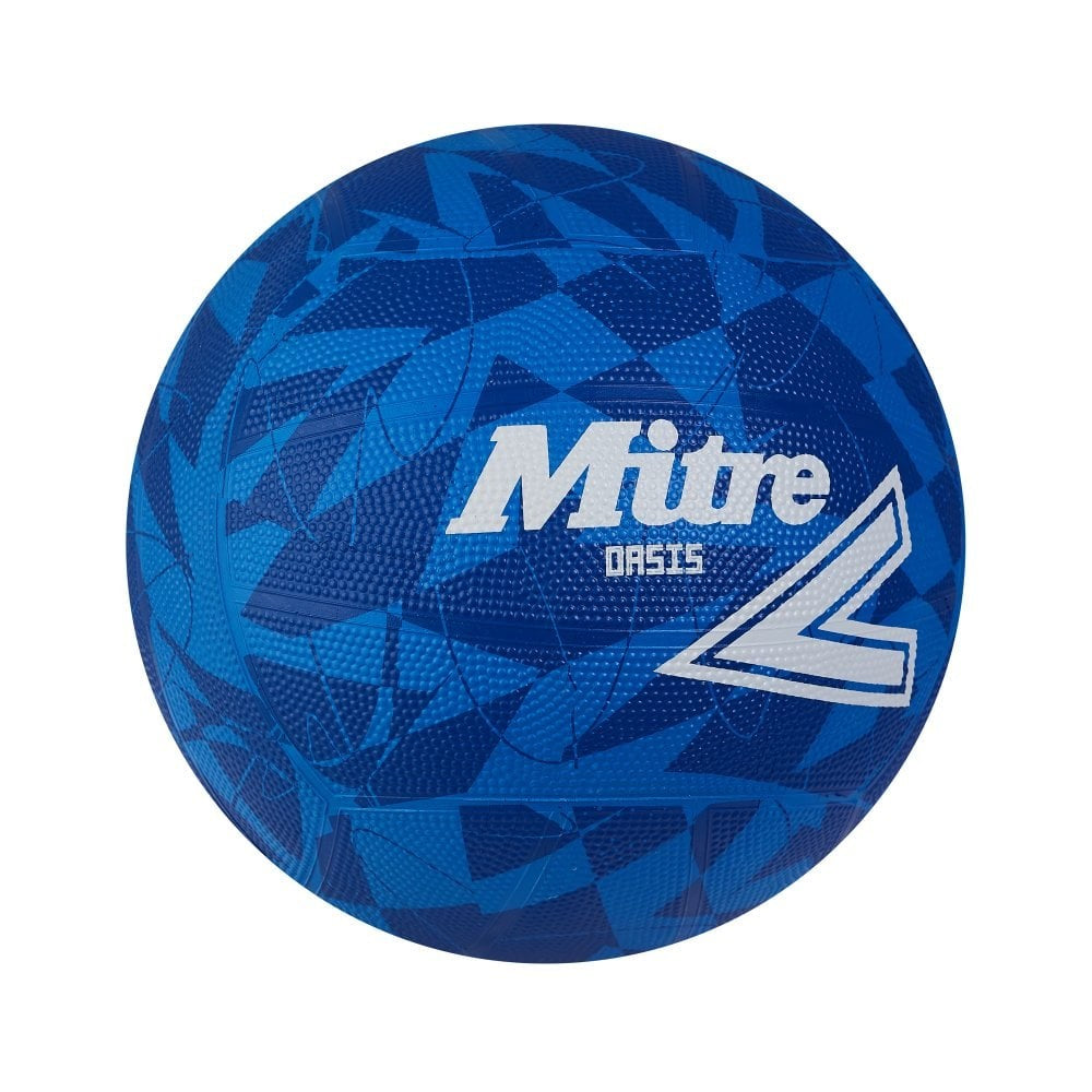 Blue-White - Side - Mitre Oasis Netball