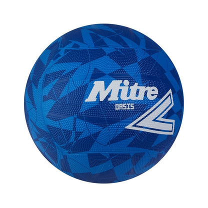 Blue-White - Side - Mitre Oasis Netball