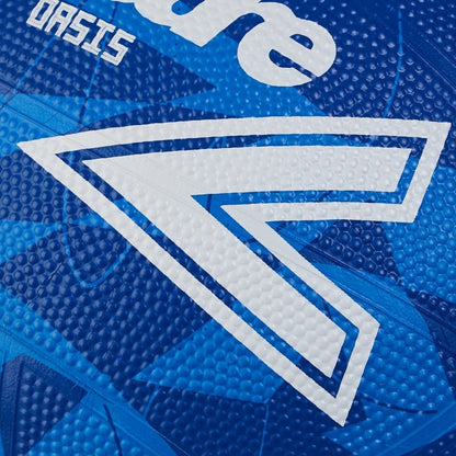 Blue-White - Close up - Mitre Oasis Netball