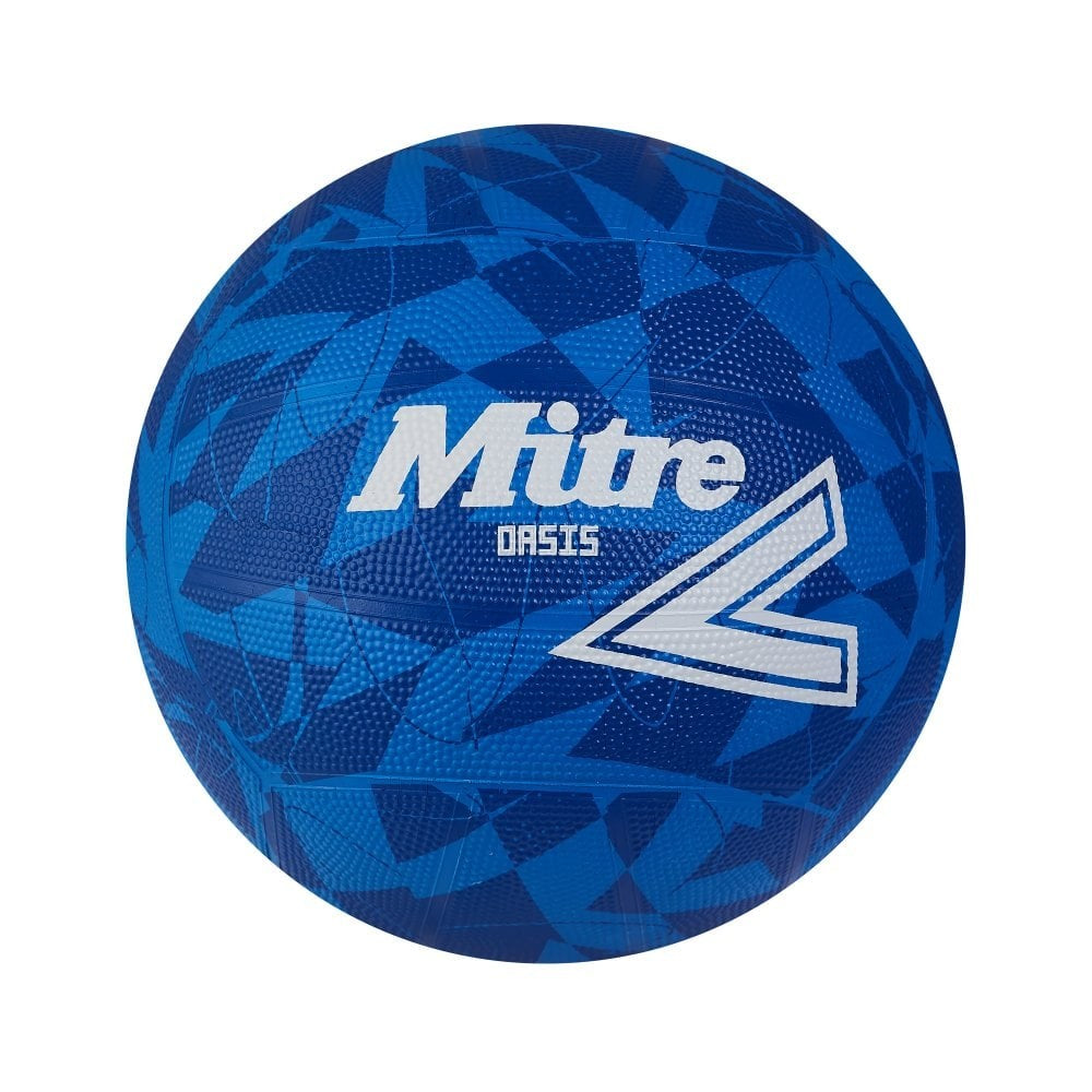 Blue-White - Front - Mitre Oasis Netball
