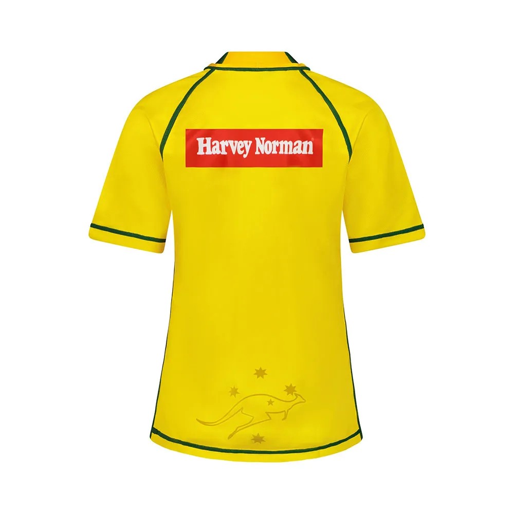 Cyber Yellow - Back - Canterbury Womens-Ladies Jill Pro Rugby League World Cup Jersey