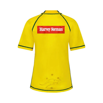 Cyber Yellow - Back - Canterbury Womens-Ladies Jill Pro Rugby League World Cup Jersey