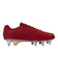 Red Dahlia - Side - Canterbury Unisex Adult Groundbreak Elite Stamped Soft Ground Rugby Boots
