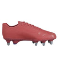 Mars Dust-Orange Crush-Amber Yellow - Back - Canterbury Unisex Adult Stampede Groundbreak Elite Soft Ground Rugby Boots