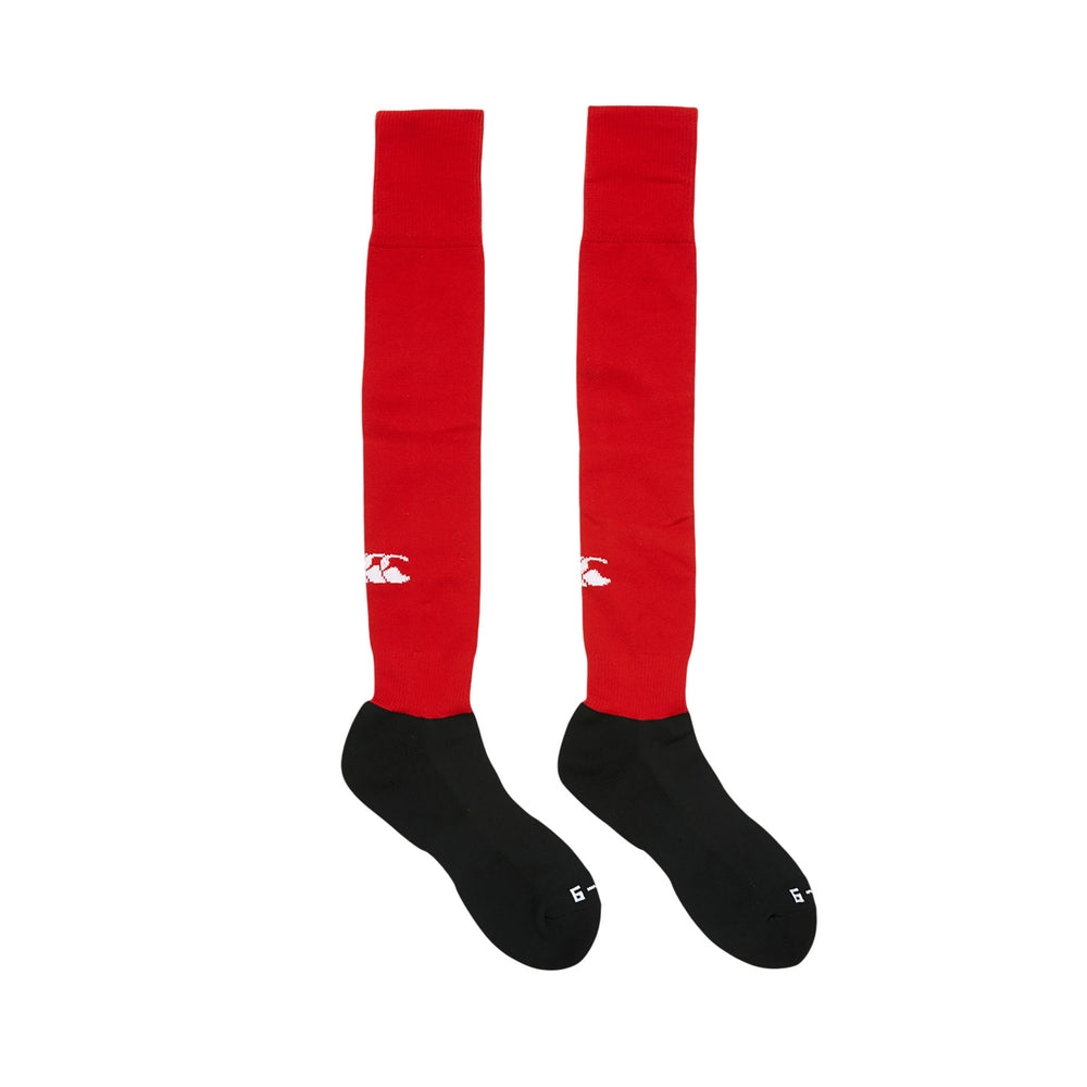 Flag Red - Front - Canterbury Mens Club Socks