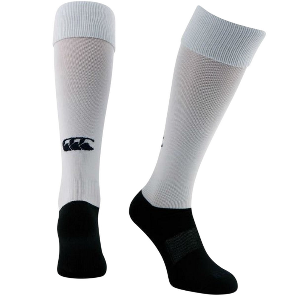White - Back - Canterbury Mens Club Socks