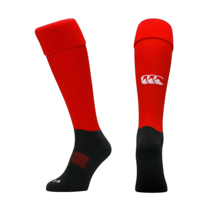 Flag Red - Back - Canterbury Mens Club Socks