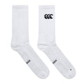 Bright White - Front - Canterbury Mens Mid Calf Gripped Socks
