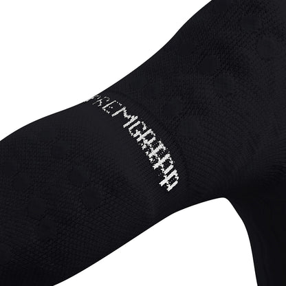 Black - Back - Canterbury Mens Mid Calf Gripped Socks
