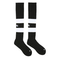 Black - Front - Canterbury Childrens-Kids Club Hooped Socks