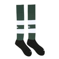Forest - Front - Canterbury Childrens-Kids Club Hooped Socks