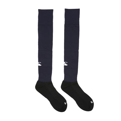 Navy - Front - Canterbury Childrens-Kids Club Socks