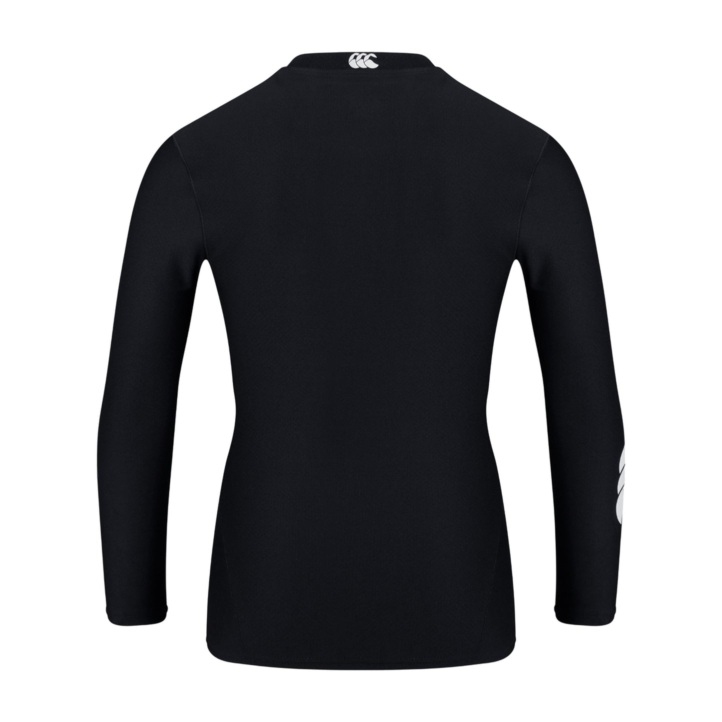 Black - Back - Canterbury Childrens-Kids Thermoreg Long-Sleeved Base Layer Top