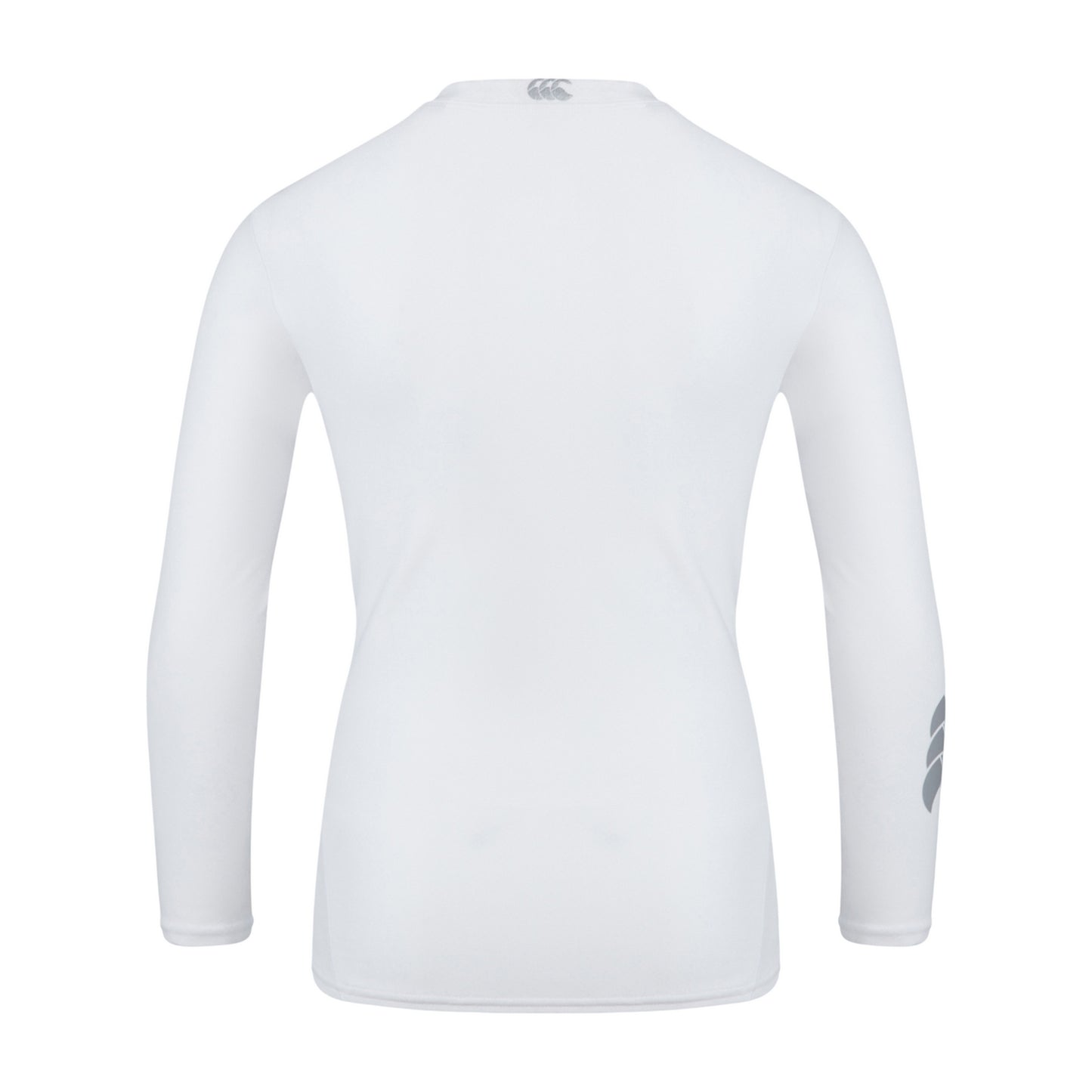 White - Back - Canterbury Childrens-Kids Thermoreg Long-Sleeved Base Layer Top