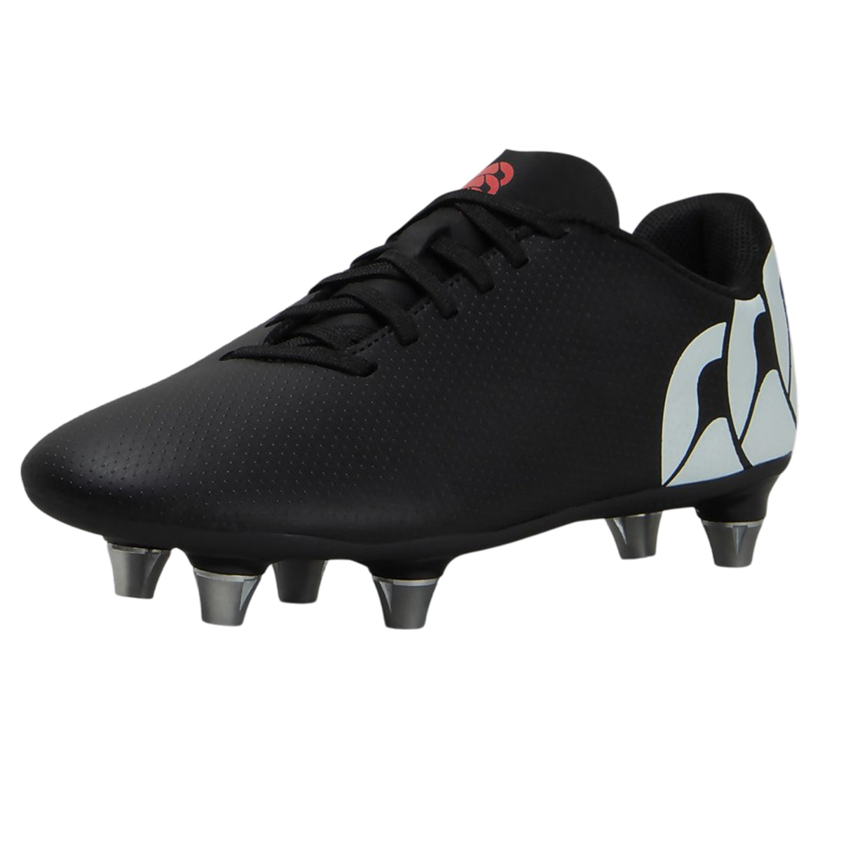Black-White - Front - Canterbury Childrens-Kids Raze Rugby Boots