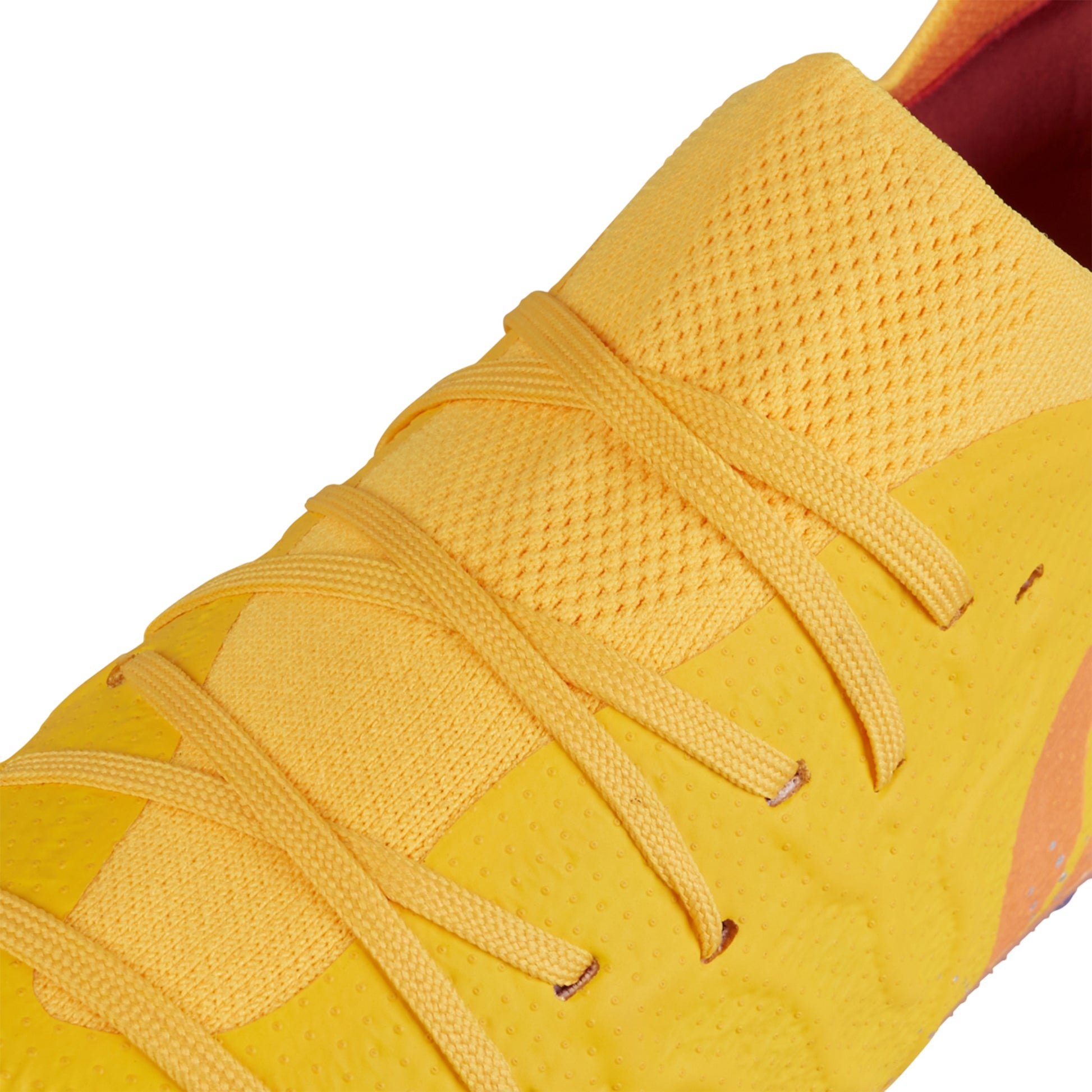 Amber Yellow-Orange Crush-Mars Red - Close up - Canterbury Unisex Adult Speed Infinite Elite Soft Ground Rugby Boots