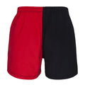 Scarlet-Black - Back - Canterbury Mens Harlequin Cotton Twill Shorts