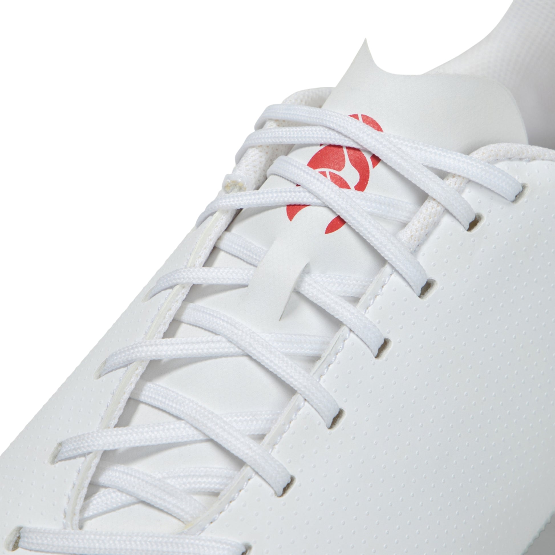 White-Black-Red - Pack Shot - Canterbury Unisex Adult Speed Raze Soft Ground Rugby Boots
