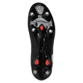 Black-White - Pack Shot - Canterbury Unisex Adult Speed Raze Soft Ground Rugby Boots