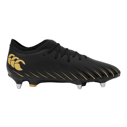 Black - Lifestyle - Canterbury Unisex Adult Speed Falcon Team Soft Ground Rugby Boots