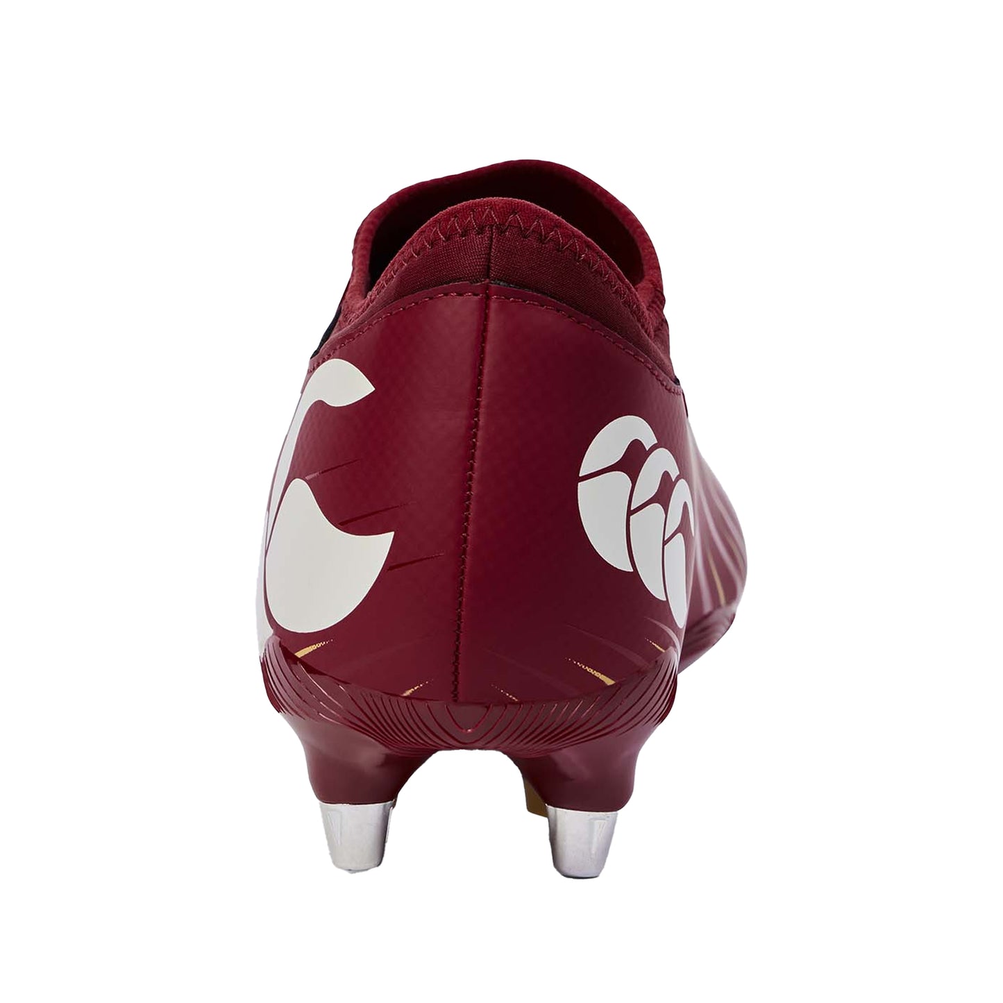 Red Dahlia - Back - Canterbury Unisex Adult Speed Falcon Team Soft Ground Rugby Boots