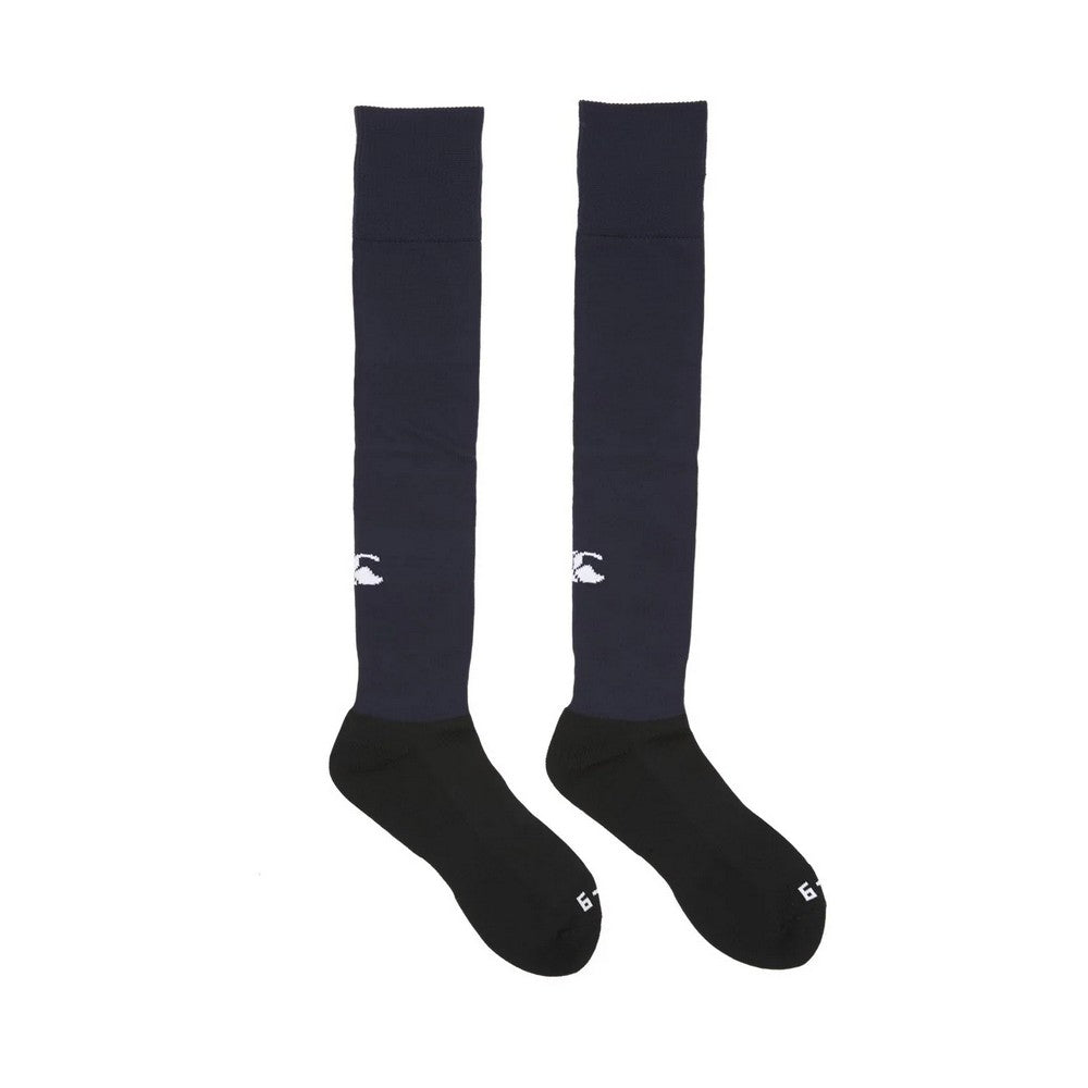 Navy - Back - Canterbury Mens Rugby Sports Socks
