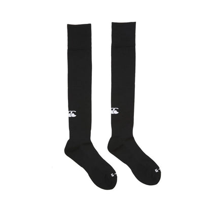 Black - Back - Canterbury Mens Rugby Sports Socks