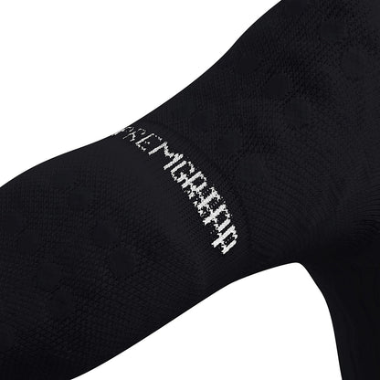Black - Back - Canterbury Childrens-Kids Anti-Slip Gripped Mid Calf Socks