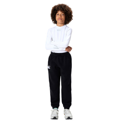 Black - Side - Canterbury Childrens-Kids Leisure Sweatpants