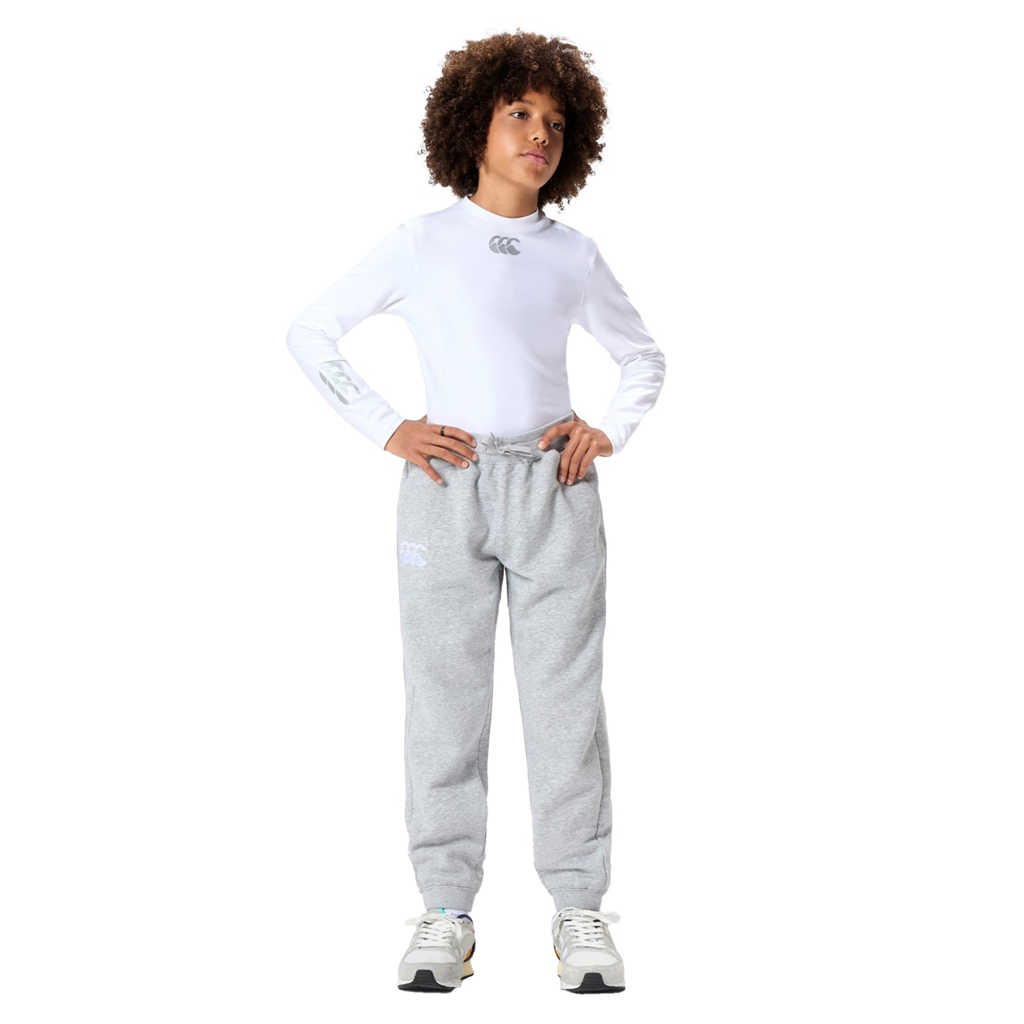 Classic Marl - Side - Canterbury Childrens-Kids Leisure Sweatpants
