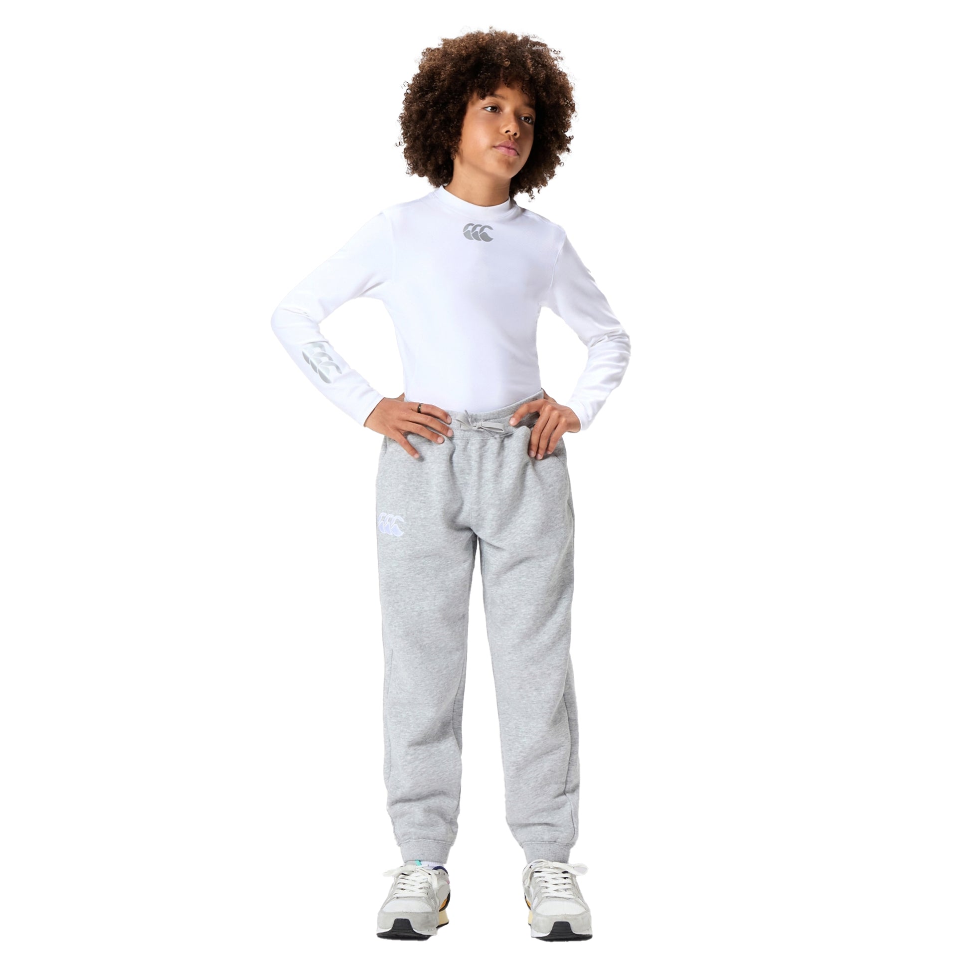 Classic Marl - Side - Canterbury Childrens-Kids Leisure Sweatpants